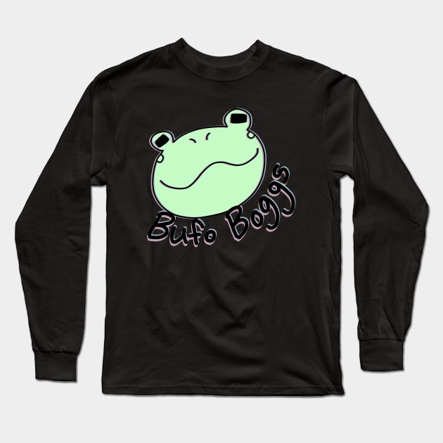 Bufo Boggs Logo Long Sleeve T-Shirt by Bufo Boggs